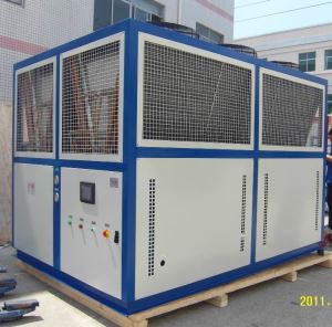 150 Kw 60 Hp Industrial Plate Hitaskipti gufubúnaður Loftkælt vatn Chiller með góðri Pirce